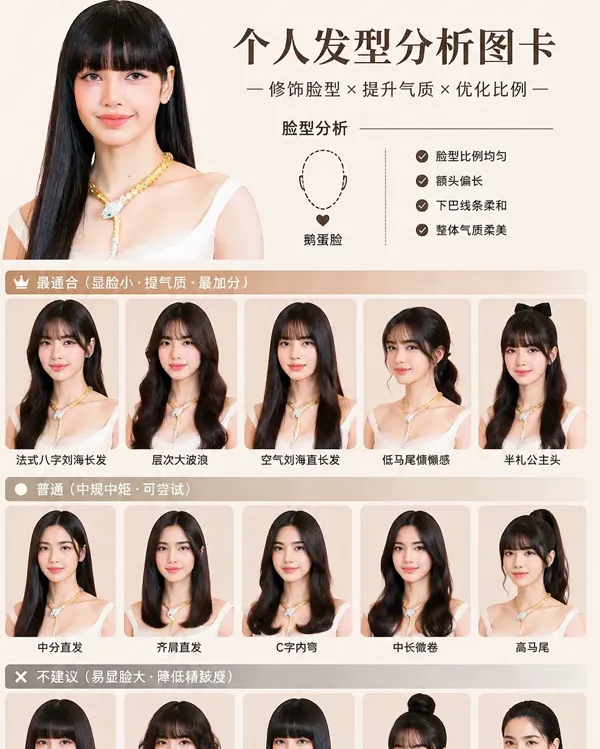 个人发型分析效果图