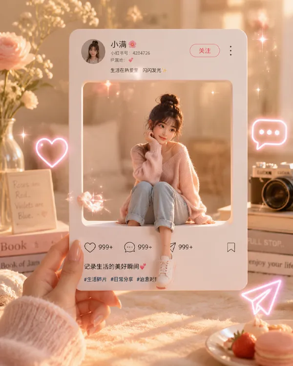 个人资料卡效果图