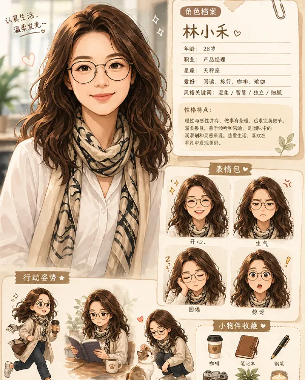 角色设定图效果图