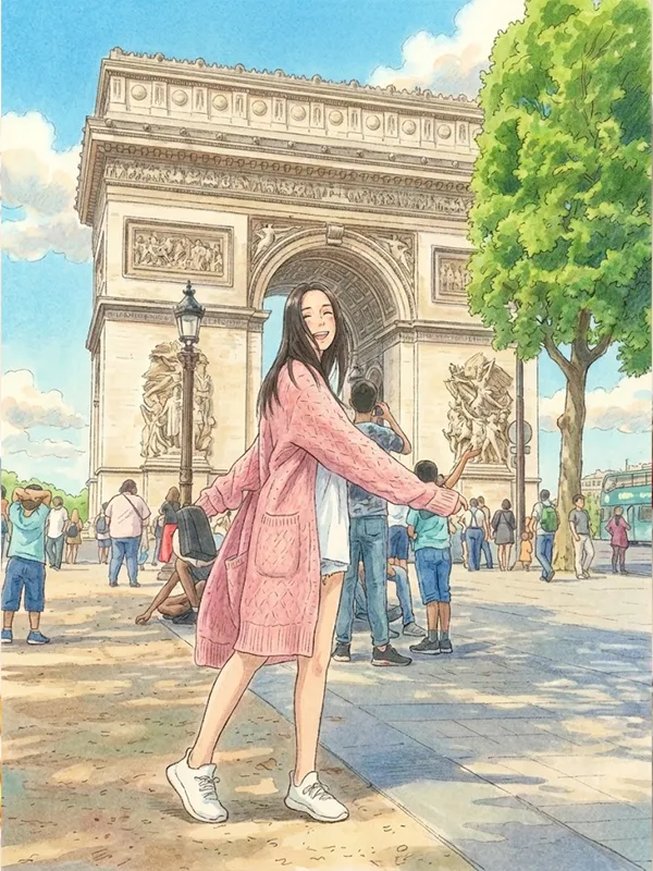 吉卜力旅行照效果图