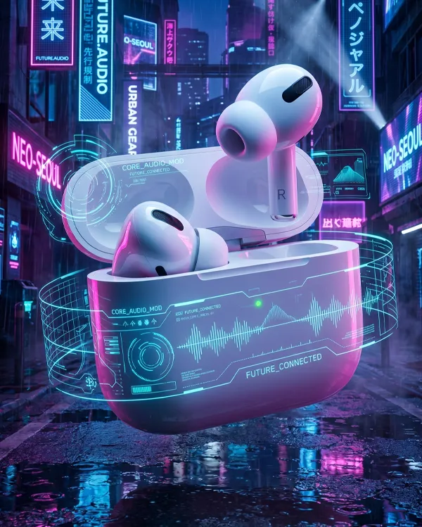 赛博霓虹机能效果图